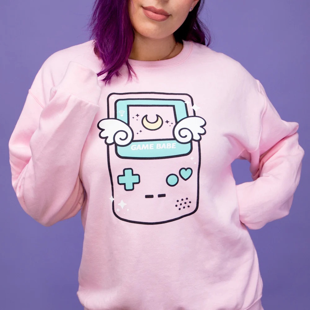 Game Babe Pink Sweatshirt🎀